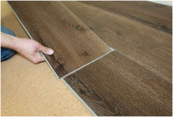 Кварцевый ламинат - процесс укладки