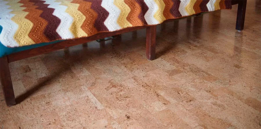 укладка пробкового покрытия