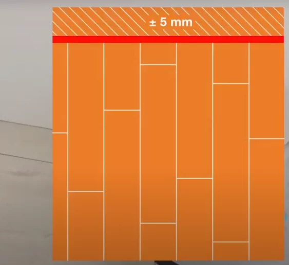 Плитка Pergo - технологический зазор