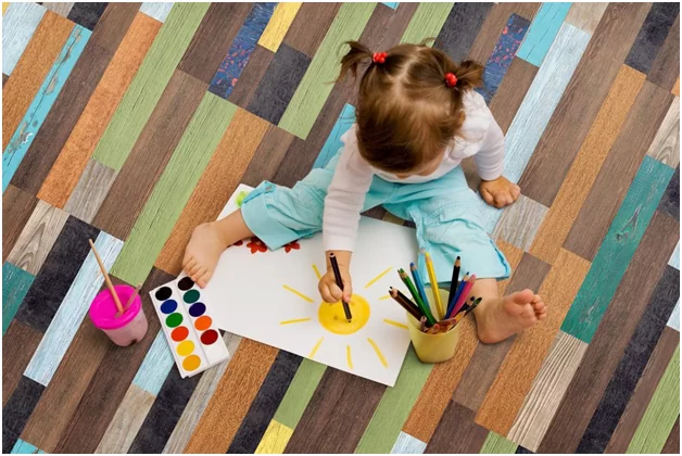 Пол в детской комнате