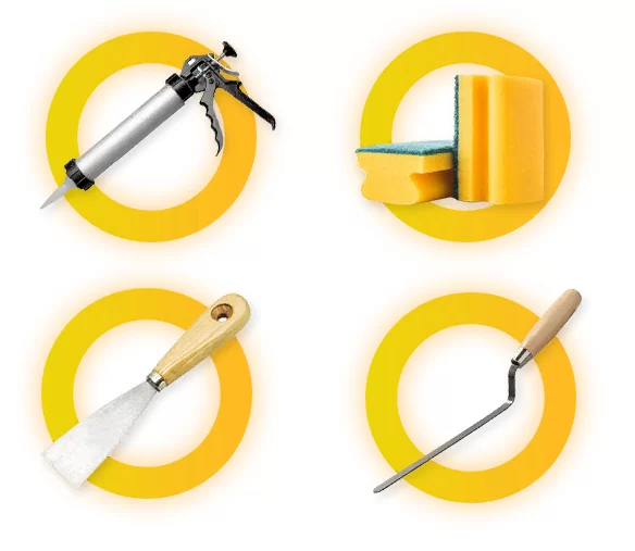 Пробковый герметик ISOCORK наносим и очищаем