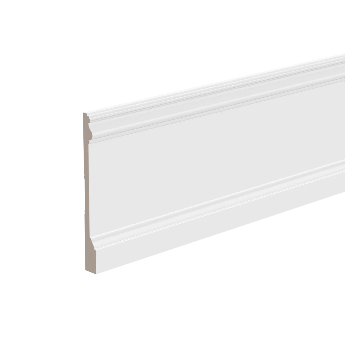 Плинтус base 5801 W (2440х180х18 мм)