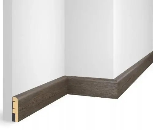 Плинтус МДФ Cosca Nanoflex EP02 Дуб турецкий 60х16х2400 мм из экополимера