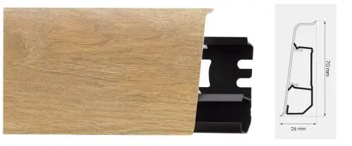 Пластиковый плинтус напольный цена