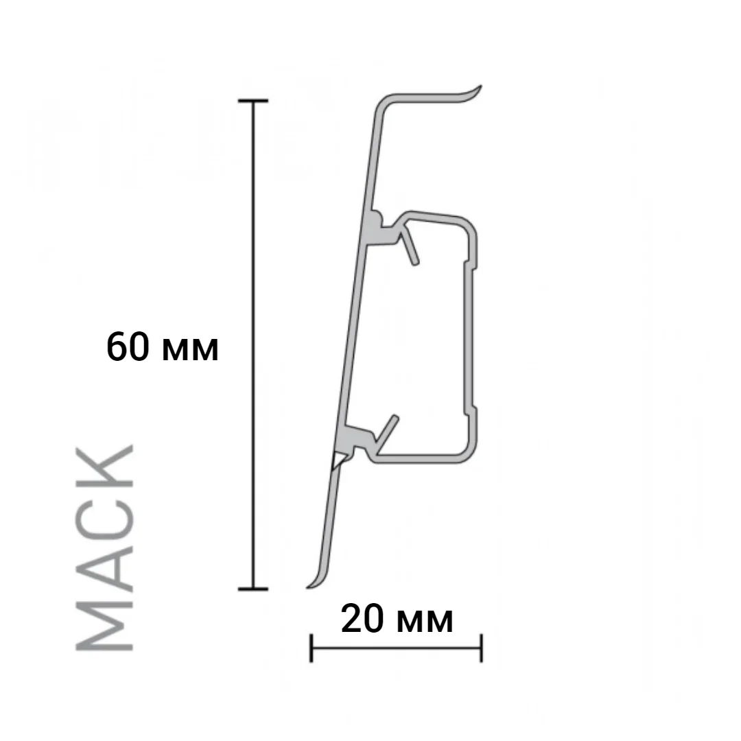 Пластиковый плинтус напольный недорогой