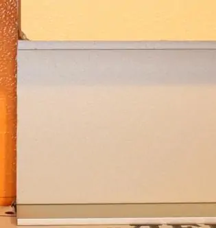 Теневой профиль серебро 7627 52х14,3х2000 мм алюминий