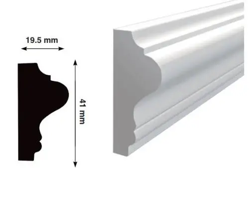 Молдинг из полистирола HiWOOD LD40 цена