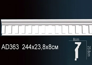 Молдинг из полиуретана Perfect AD363 цена