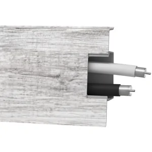 Пластиковый плинтус напольный цена