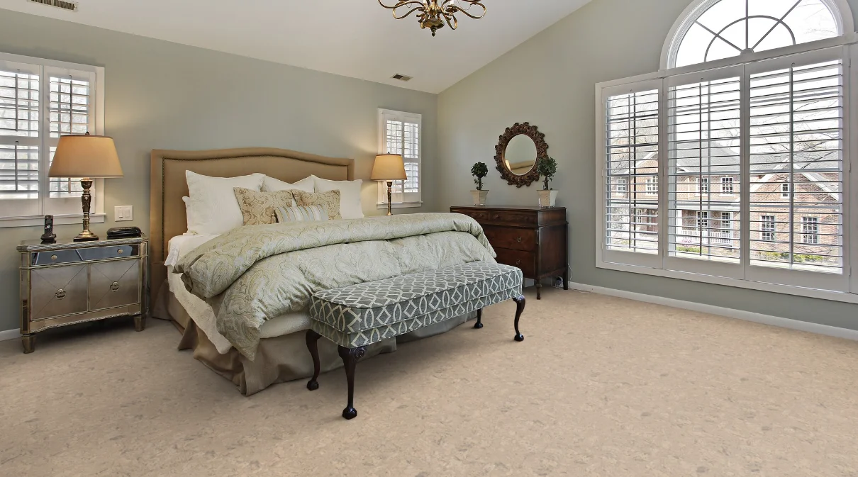 Пробковый пол замковый Wicanders Personality P805002 Champagne в интерьере