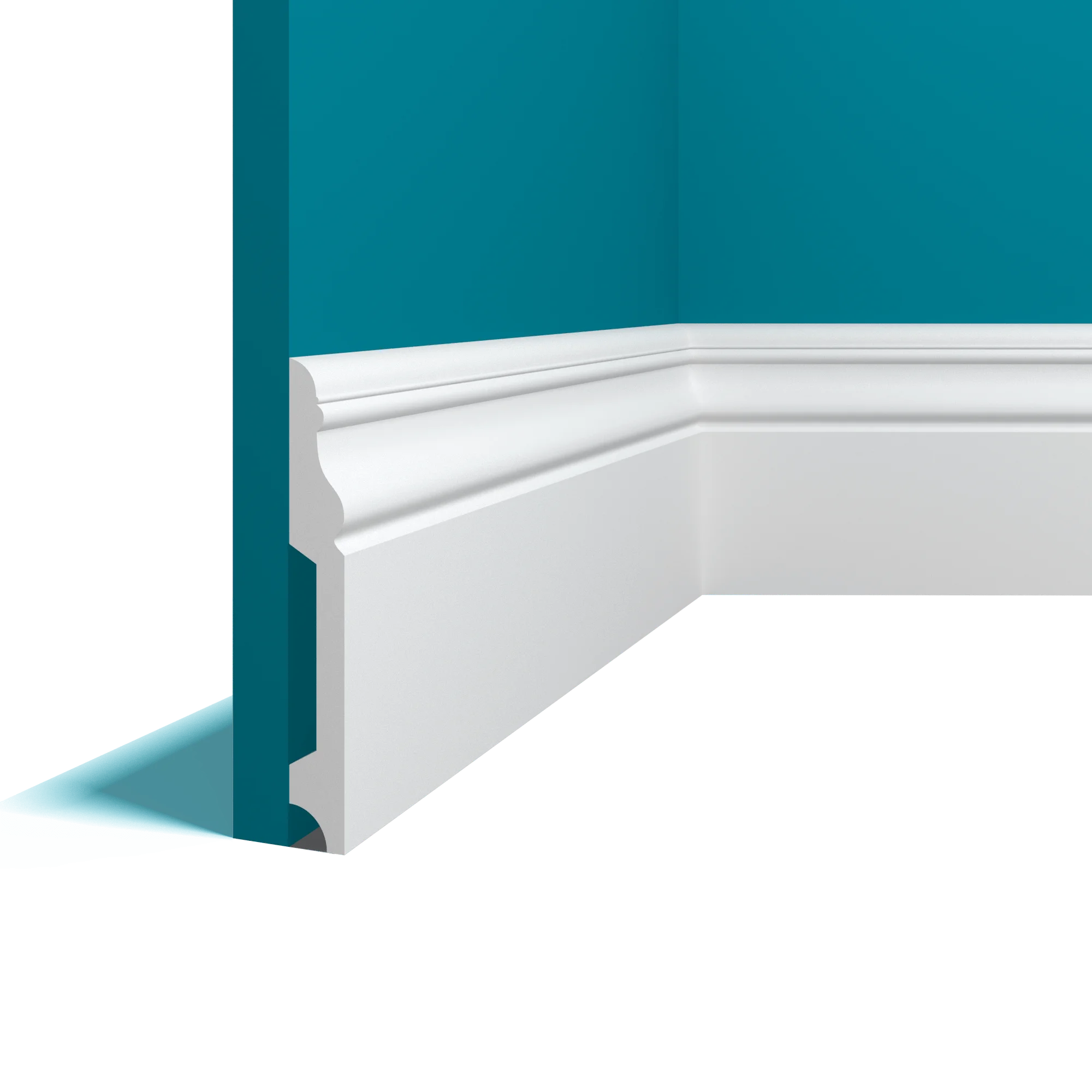 Плинтус из дюрополимера в интерьере