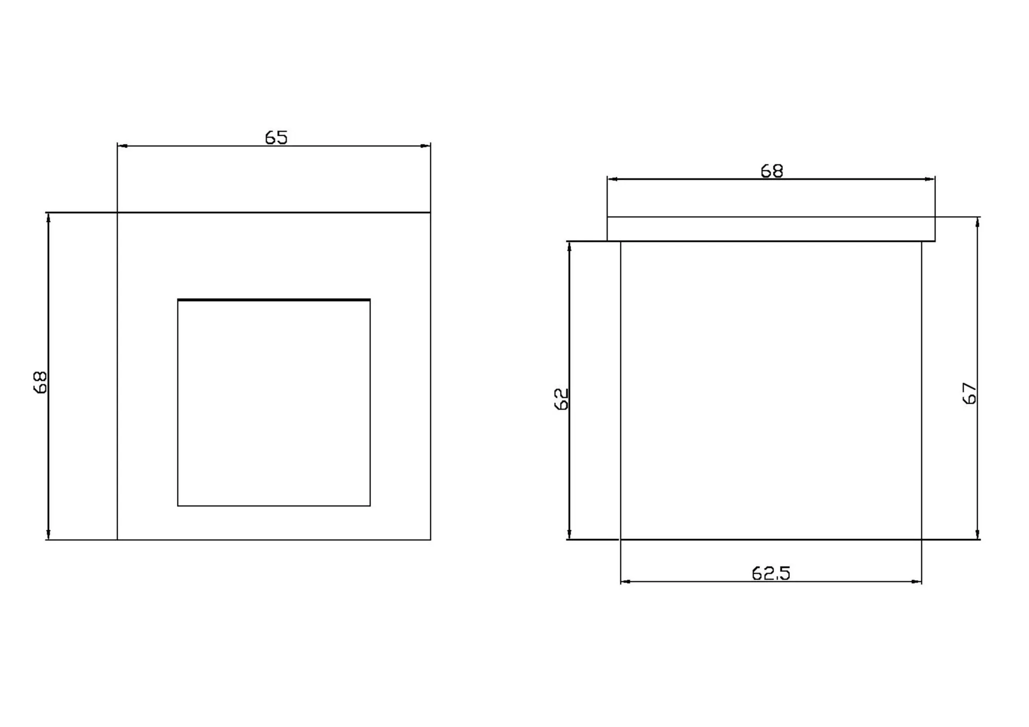 Встраиваемый светильник Outdoor O038-L3B