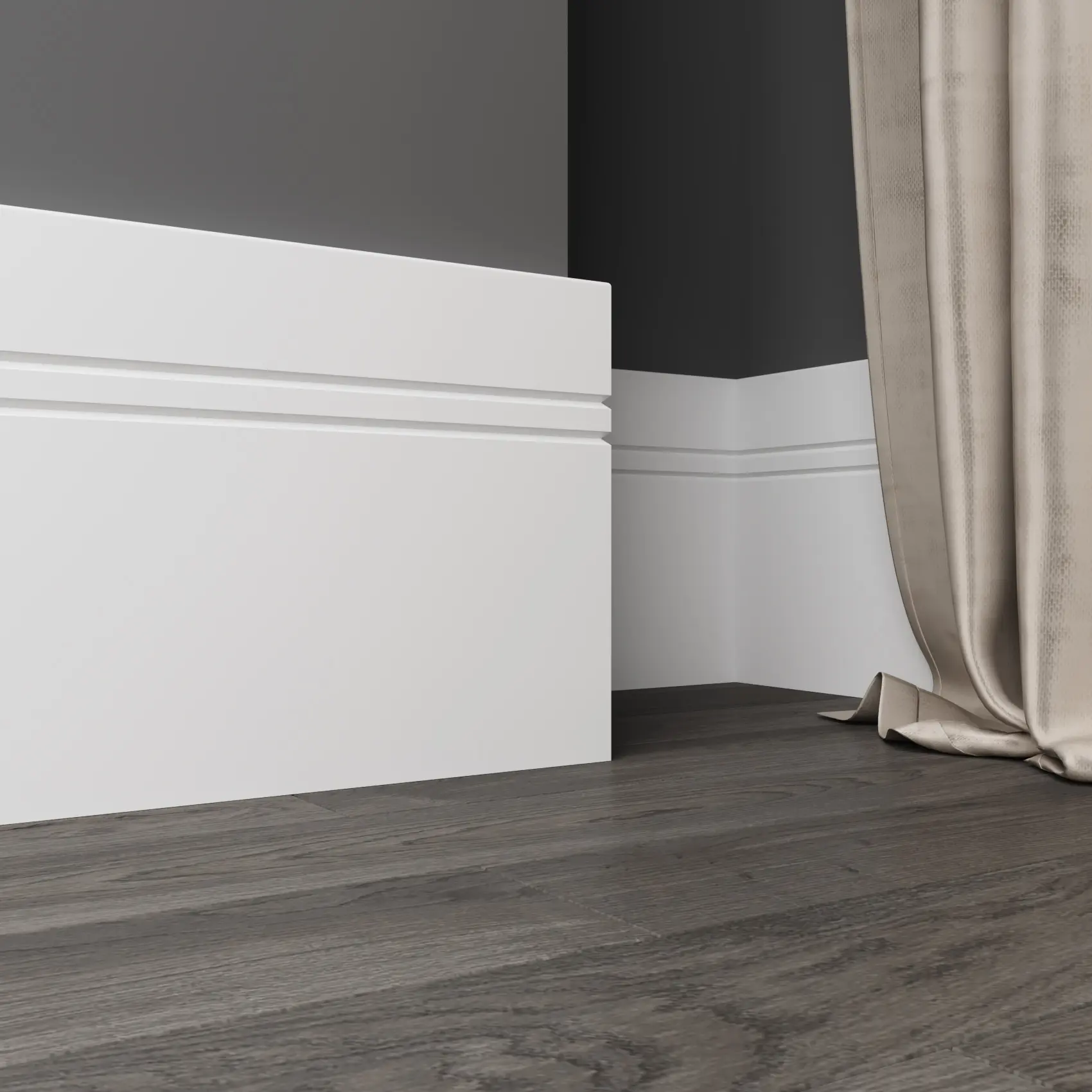 Плинтус Ultrawood Base 5902 i (2000 x 230 x 15 мм)