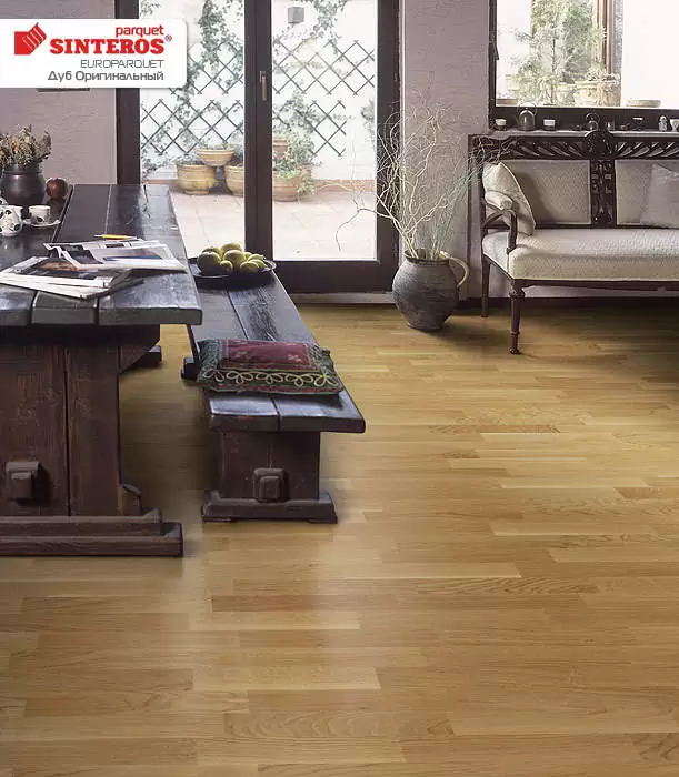 Паркетная доска Sinteros Коллекция EUROPLANK Дуб Ориджнл купить недорого