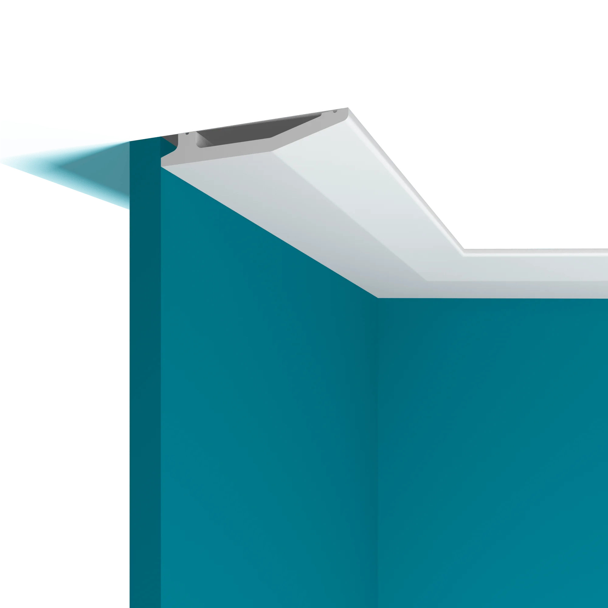 Плинтус из дюрополимера в интерьере