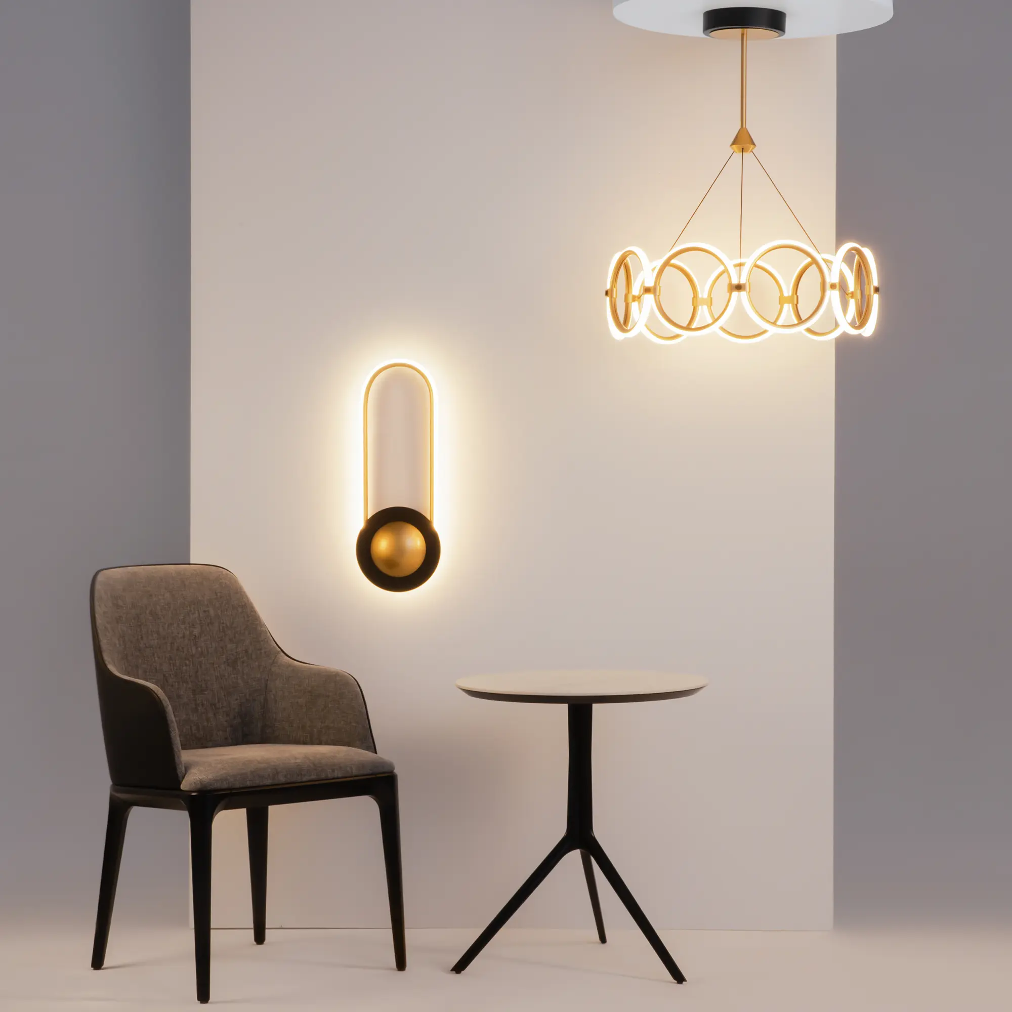 Настенный светильник (бра) Maytoni MOD357WL-L16BS3K1