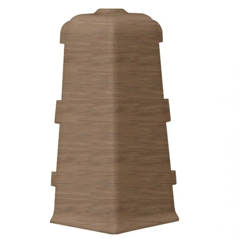 Пластиковый плинтус напольный