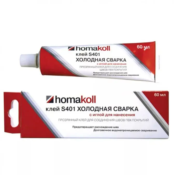 Клей Холодная сварка Homakoll S401 60 мл для отделочных работ