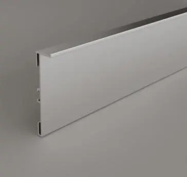 Плинтус скрытого монтажа BFM ProFile 30-6013 серебро цена