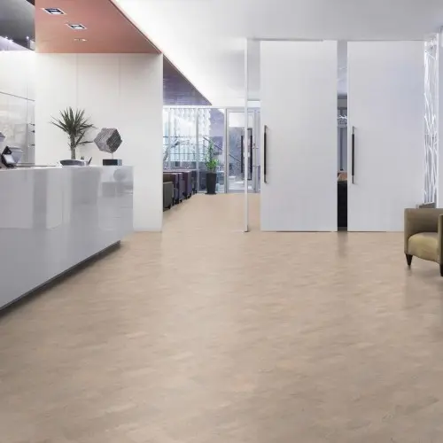 Пробковый пол Wicanders Identity I802002 Timide  на замках в интерьере