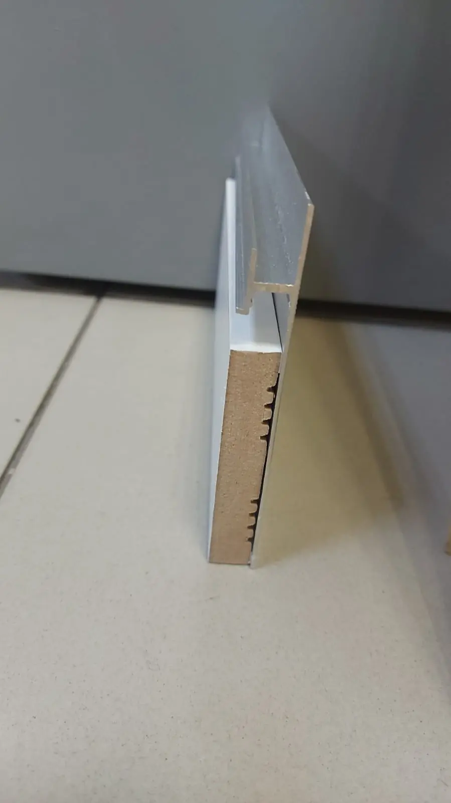 Теневой профиль Ликорн алюминиевый серебристый матовый С-02.2.2 купить