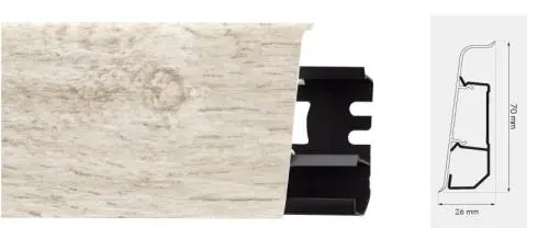 Пластиковый плинтус напольный цена