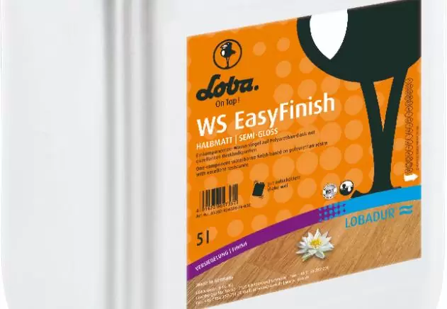 Лак LOBA WS EasyFinish применение