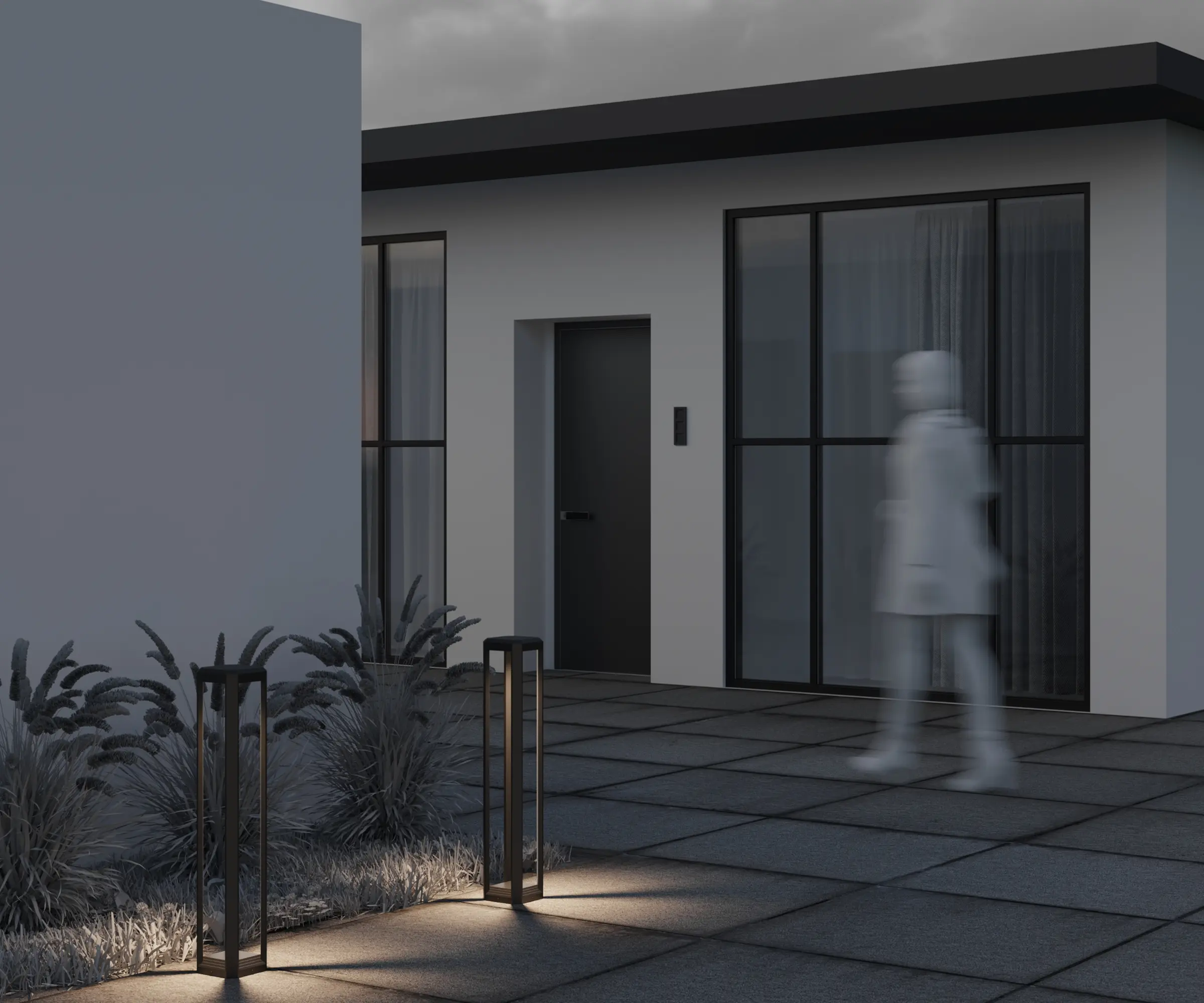 Ландшафтный светильник Outdoor O019FL-L12GR3K