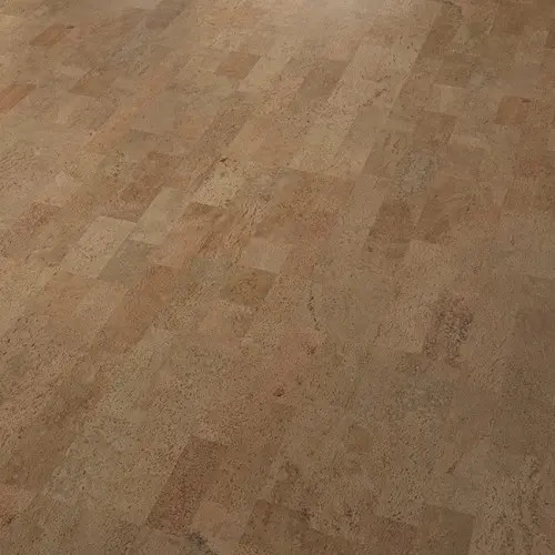 6 мм клеевой пробковый пол WICANDERS AJ2R002 Identity Tea в интерьере