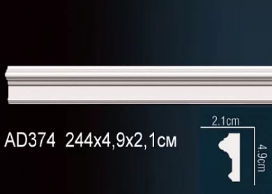 Молдинг из полиуретана Perfect AD374 цена