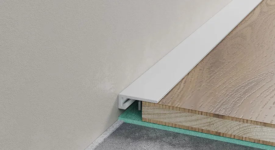 Микроплинтус Laconistiq MICRO 15 Classic белый матовый