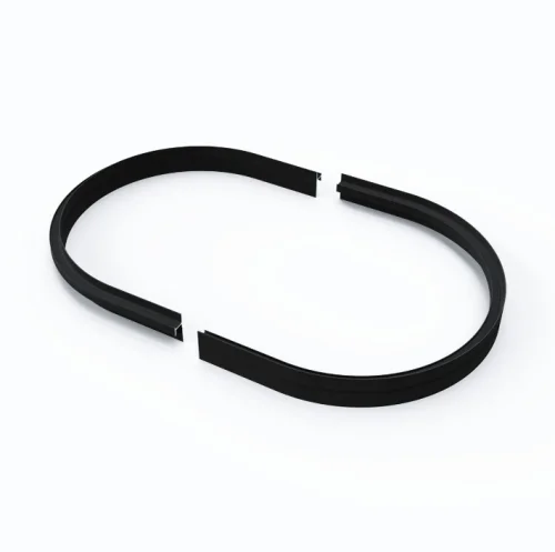 Теневой плинтус радиусный Laconistiq Light под подсветку чёрный анодированный купить