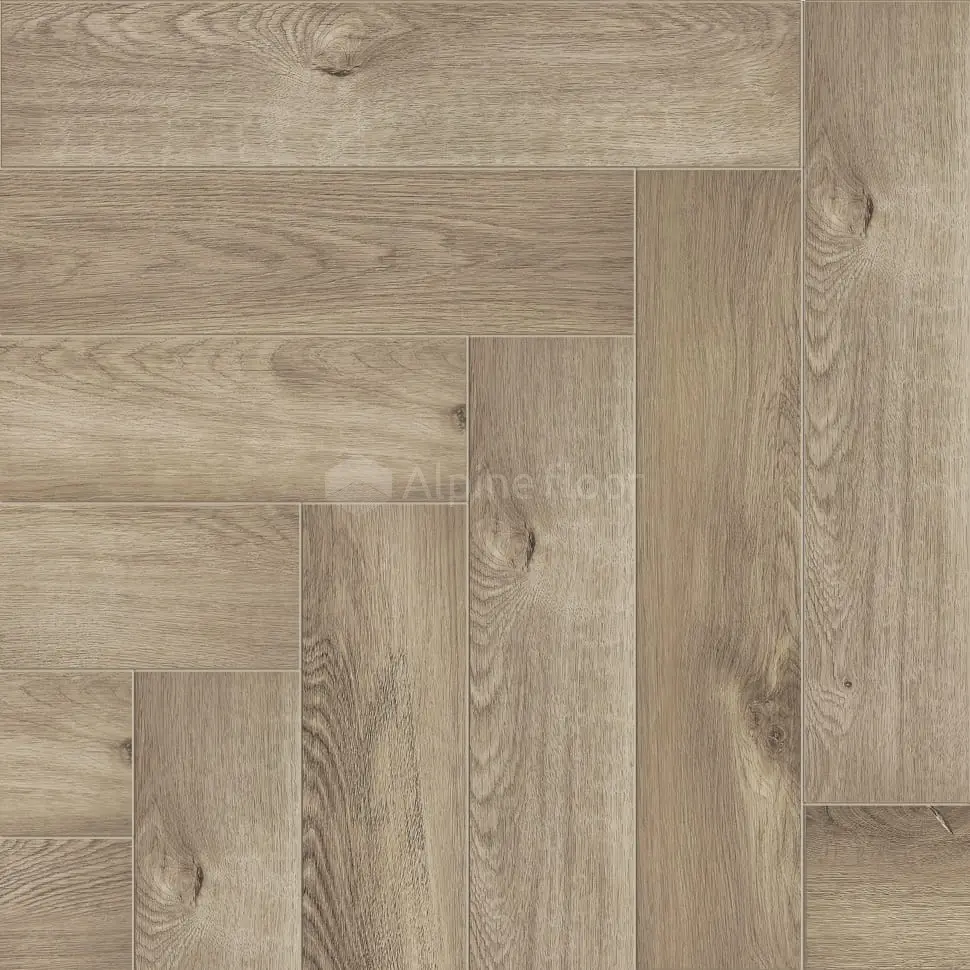 Ламинат SPC Alpine floor Parquet Light ЕСО 13-5 Дуб натуральный отбеленный купить