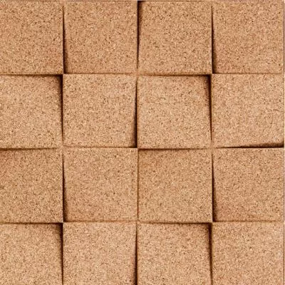 Настенные пробковые 3d панели Muratto YROBMIN Minichock Aurberqine