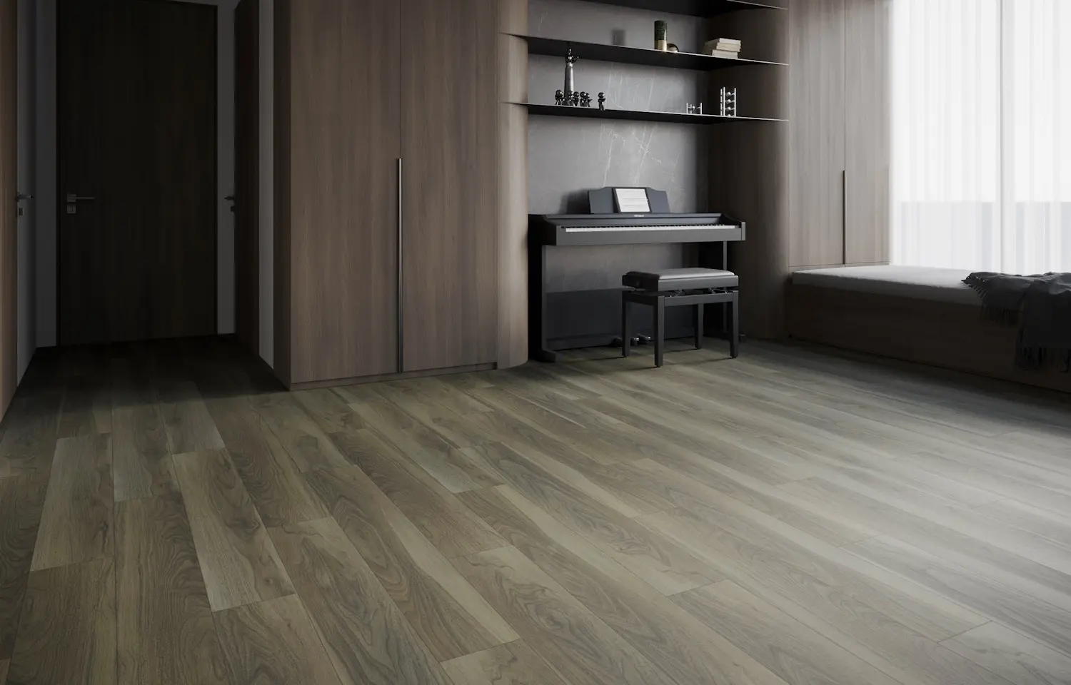 Кварцвиниловая плитка Art Tile Premium 151-2 ATP Орех Форте купить