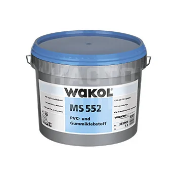 Клей для ПВХ покрытий Wakol MS 552 на основе ms-полимеров 7.5кг цена