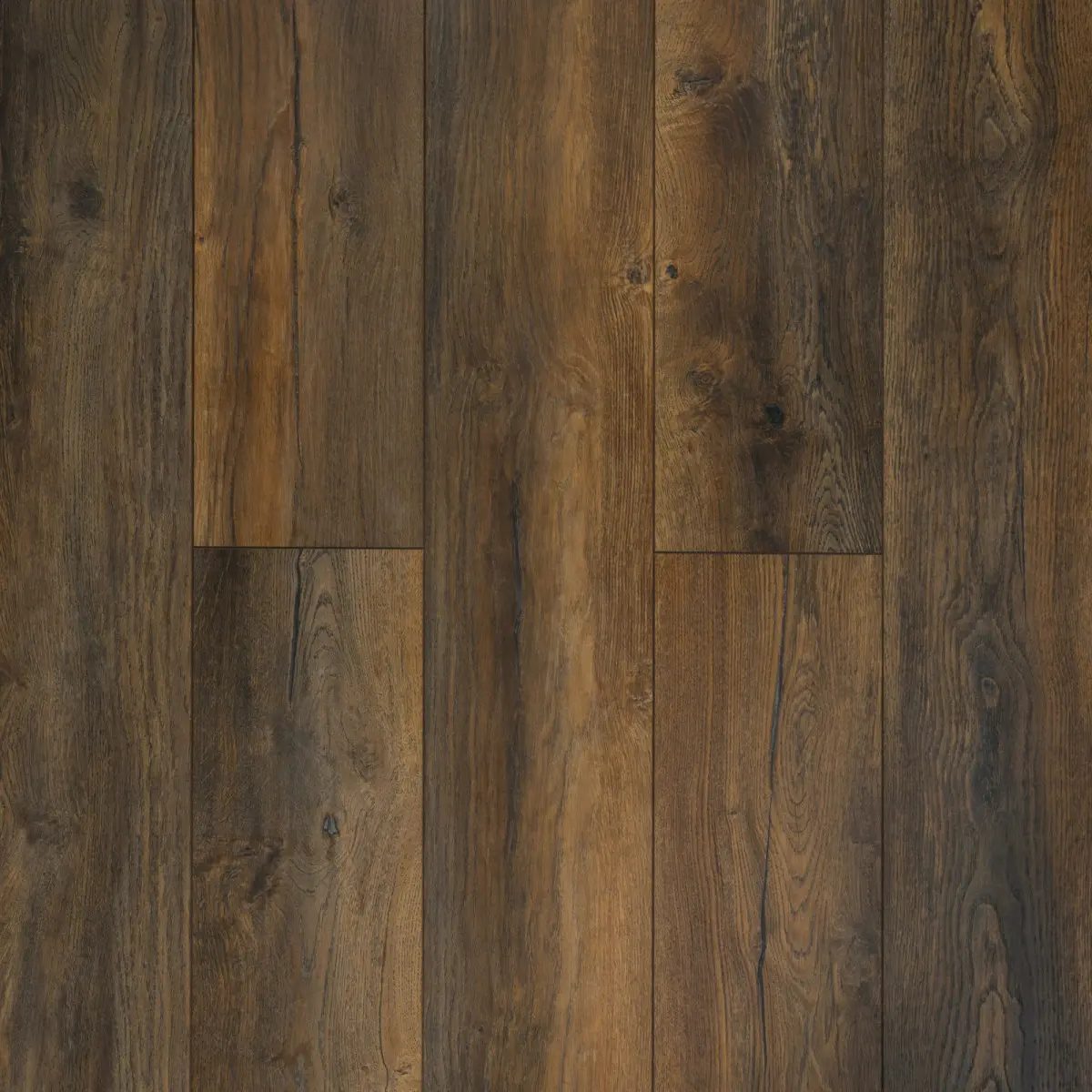 Ламинат Swiss Krono Synchropolis D1872 Дуб Огненный в квартире