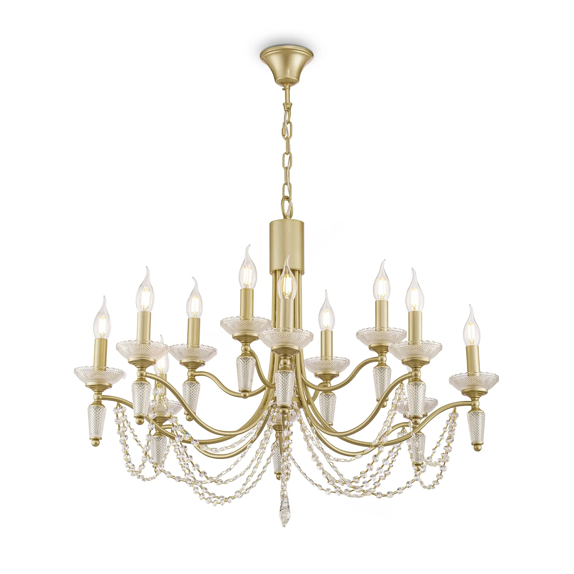 Люстра Freya FR2009PL-12G