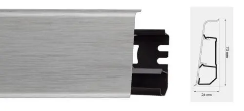 Пластиковый плинтус напольный цена