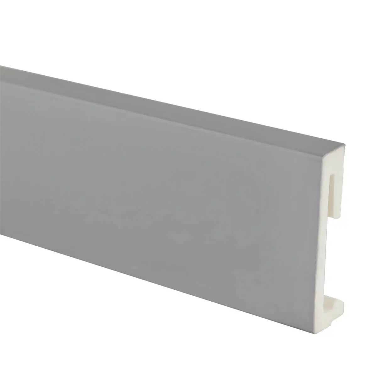 Плинтус напольный Salag ALPHA 60 Gray Серый AP61M2