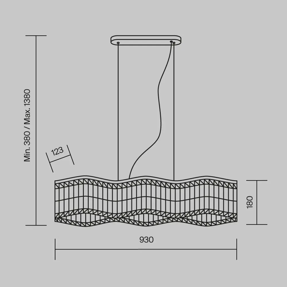 Подвесной светильник Maytoni DIA005PL-06G