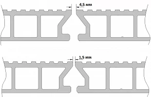Террасная доска из ДПК EuroDeck Double Натур
