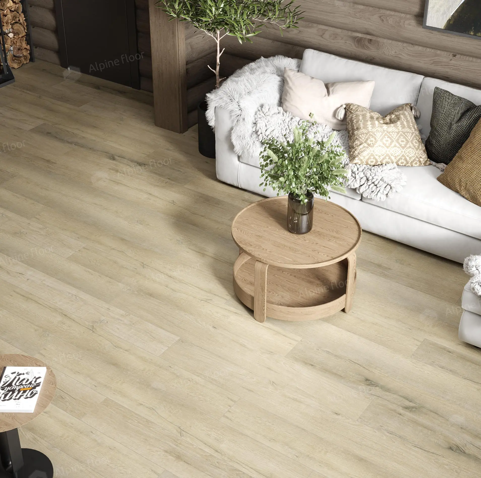 SPC ламинат Alpine Floor Premium XL ABA ECO 7-19 Дуб сливочный