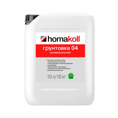 Грунтовка универсальная Homakoll 04 C Prof (концентрат) 10 л глубокого проникновения, универсальные для ремонта