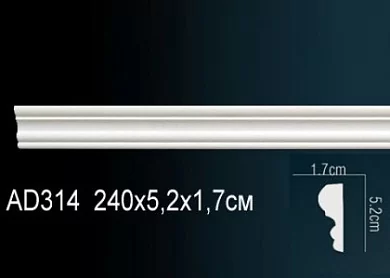 Молдинг из полиуретана Perfect AD314 цена