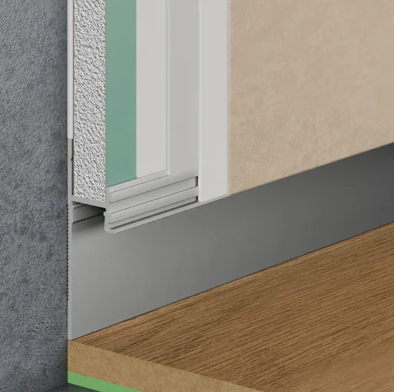 Теневой плинтус под рассеиватель Pro Design 7209 A анодированный купить