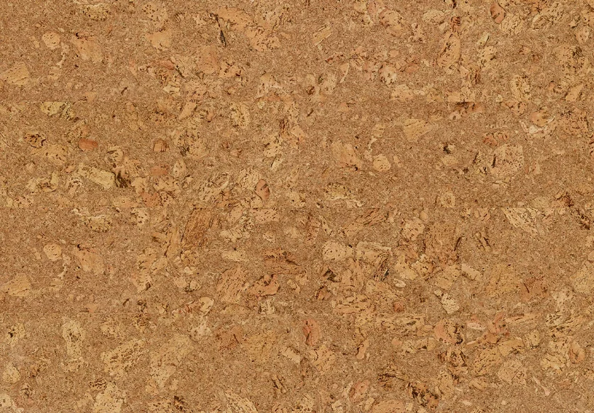 6 мм клеевой пробковый пол WICANDERS AJ2Z003 DAWN с фаской в интерьере