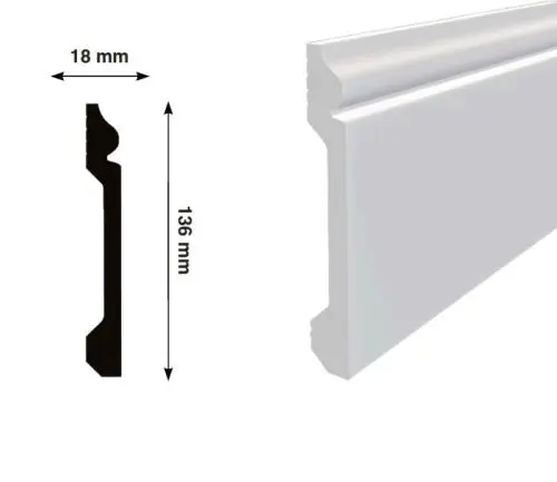 Плинтус из полистирола напольный цена