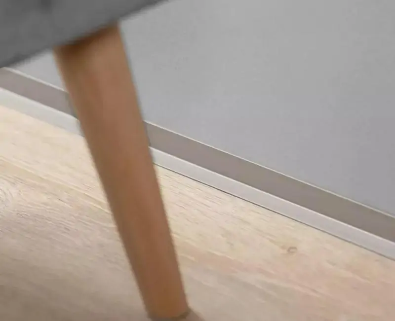 Плинтус для дверей скрытого монтажа по цене пластикового