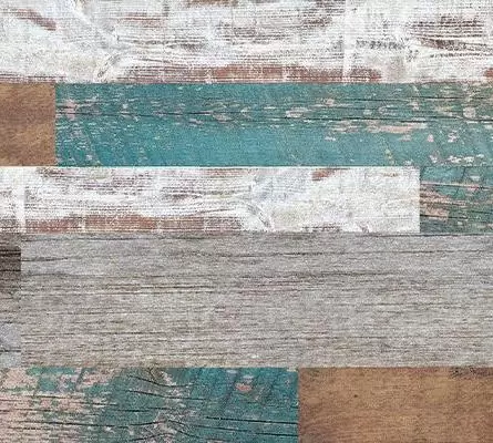 Пробковый пол с дизайном под дерево